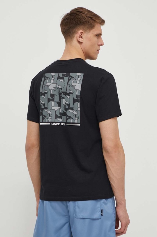 Ρούχα Βαμβακερό μπλουζάκι Ellesse Holdino T-Shirt SHV20112 μαύρο