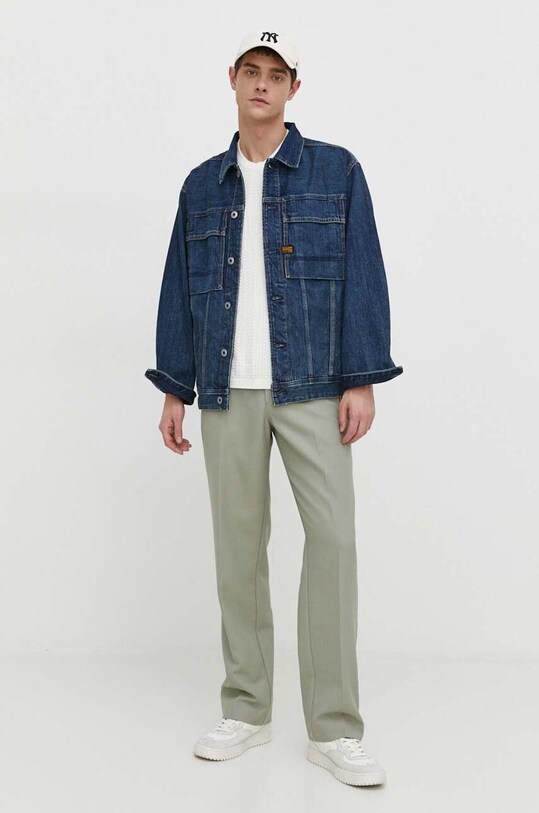 Abercrombie & Fitch tricou KI120.4028.100 bej SS24