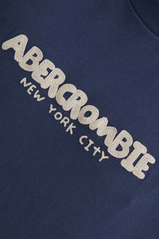Abercrombie & Fitch t-shirt bawełniany KI123.4035.200 granatowy