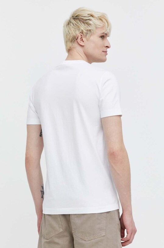 Odjeća Pamučna majica Abercrombie & Fitch KI124.4045.100 bijela
