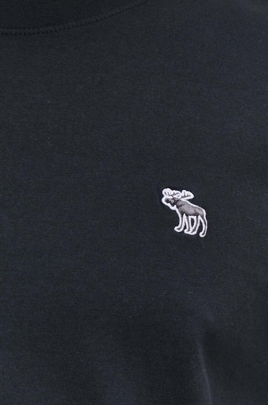 Abercrombie & Fitch t-shirt bawełniany KI124.4045.900 czarny