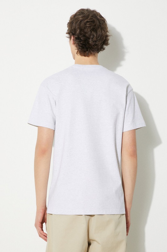 Carhartt WIP tricou din bumbac S/S Chase T-Shirt I026391.00JXX gri SS24