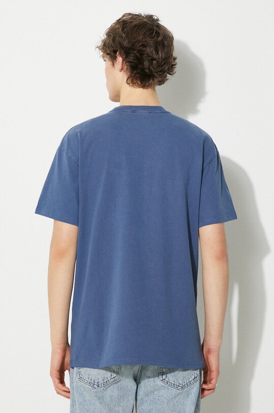 Odzież Carhartt WIP t-shirt bawełniany S/S Duster T-Shirt I030110.1ZFGD granatowy