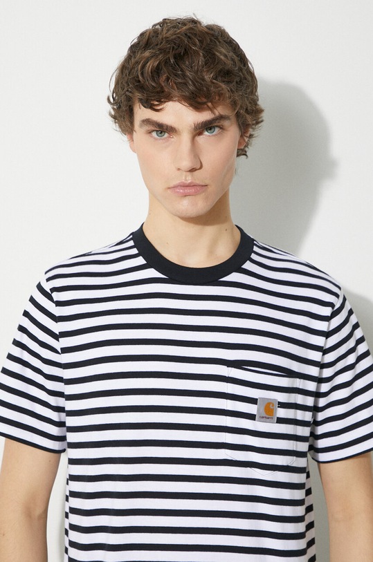 Carhartt WIP cotton t-shirt S/S Seidler Pocket T-Shirt I032311.1Z0XX black