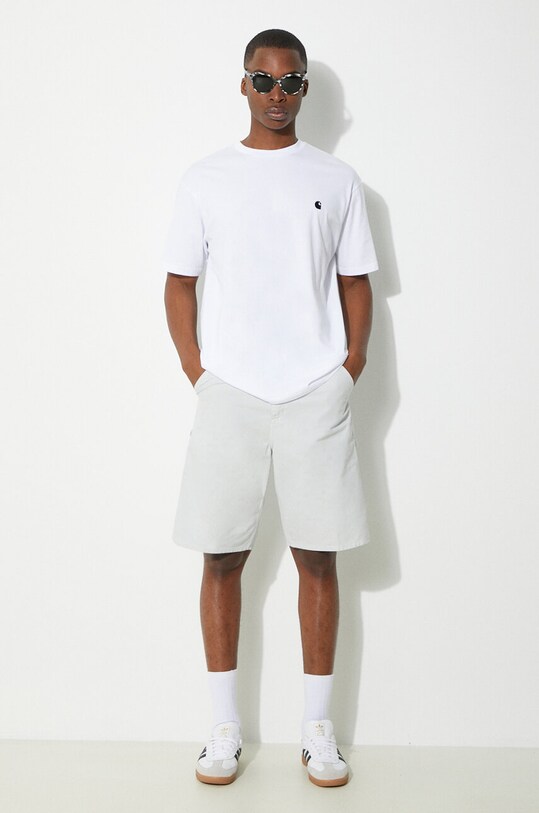 Carhartt WIP cotton t-shirt S/S Madison I033000.00AXX white AW24