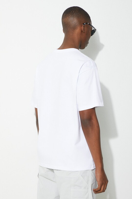 Clothing Carhartt WIP cotton t-shirt S/S Madison I033000.00AXX white