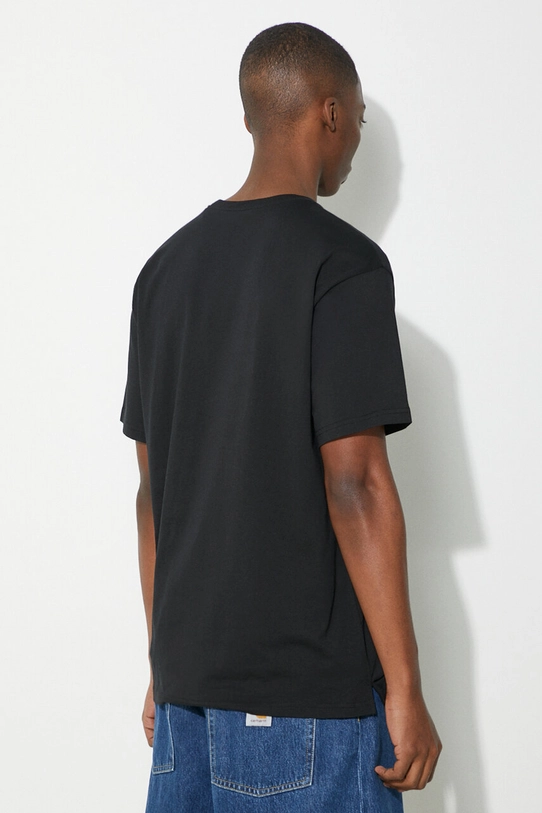 Carhartt WIP t-shirt in cotone S/S Madison I033000.0D2XX nero AW24