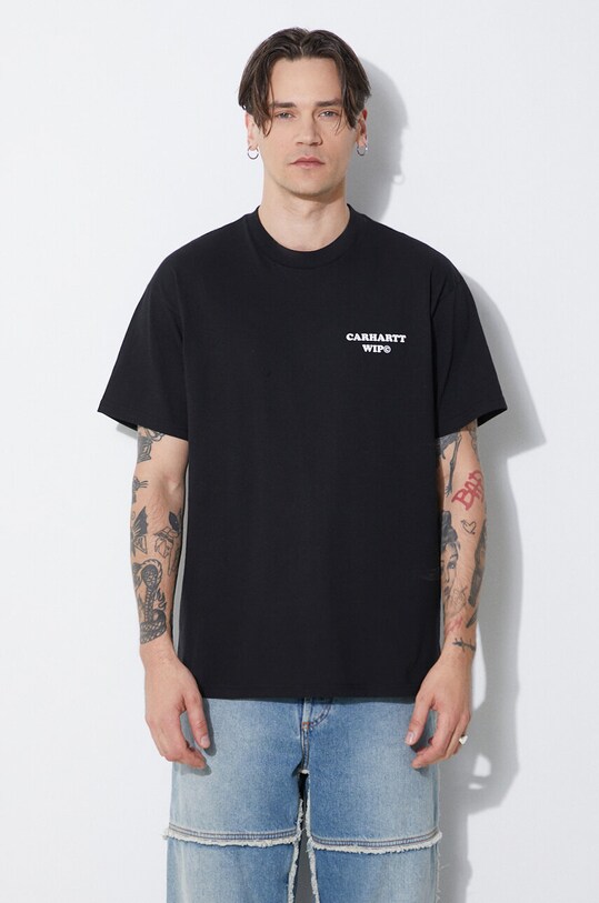 Carhartt WIP cotton t-shirt S/S Isis Maria Dinner T-Shirt