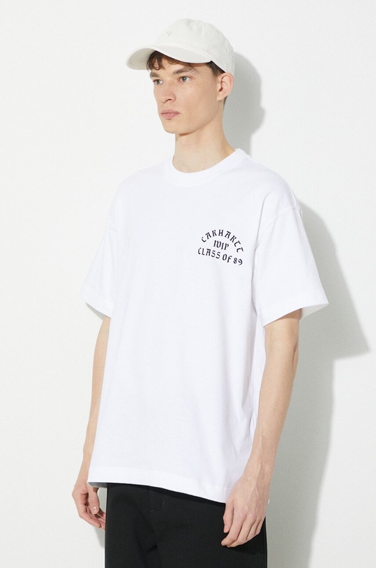 Carhartt WIP cotton t-shirt S/S Class of 89 T-Shirt white I033182.00AXX