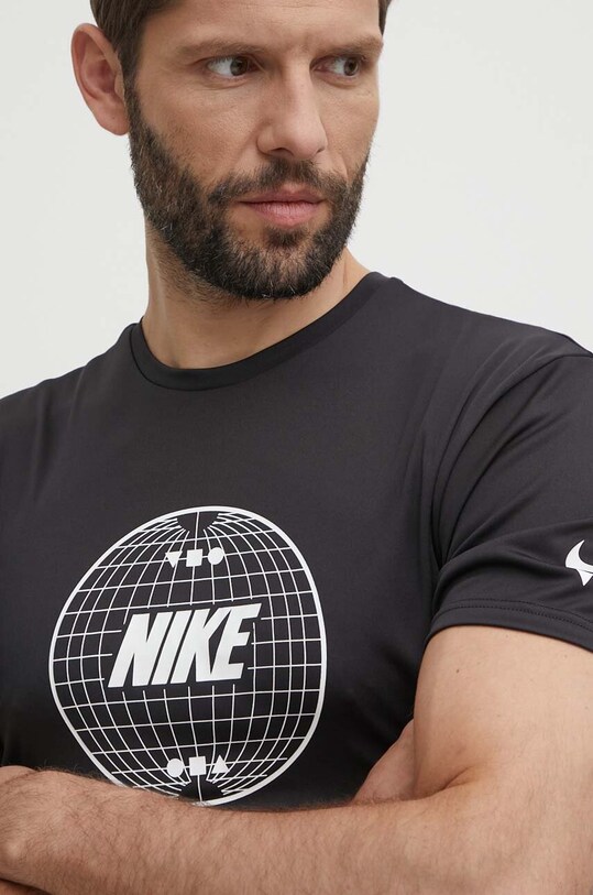 Футболка для тренинга Nike Lead Line чёрный NESSE476