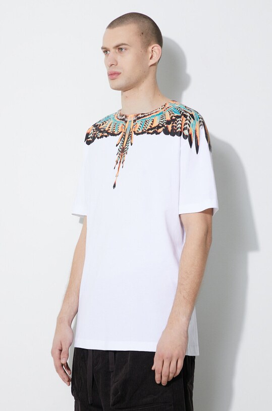 Marcelo Burlon tricou din bumbac Grizzly Wings Basic