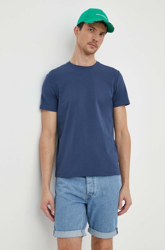 Tričko Geox M4510K-T3098 M T-SHIRT modrá M4510K.T3098.F4070