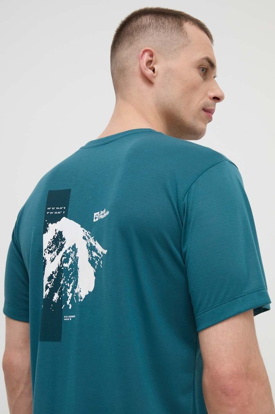 Jack Wolfskin t-shirt sportowy Vonnan regular zielony 1809941