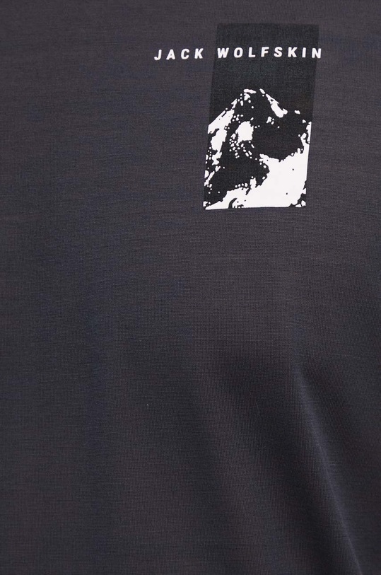 Jack Wolfskin t-shirt sportowy Vonnan 1809941 czarny