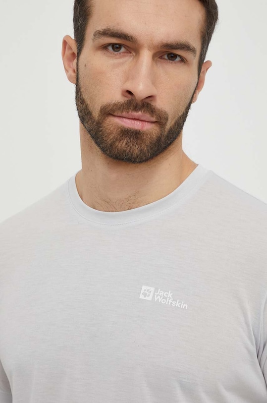 Jack Wolfskin tricou sport Vonnan gri 1809951