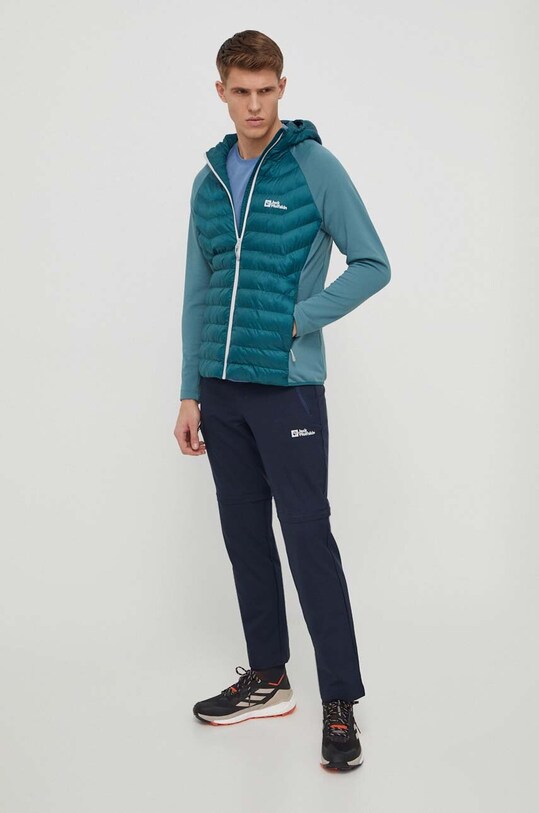 Jack Wolfskin tricou sport Vonnan 1809951 albastru SS25