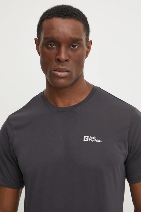 Jack Wolfskin tricou sport Vonnan gri 1809951