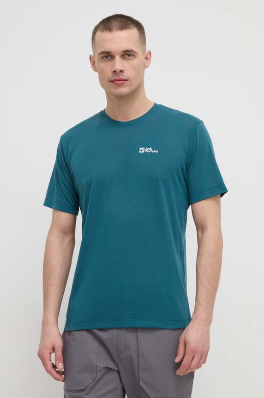 Jack Wolfskin t-shirt sportowy Vonnan zielony 1809951