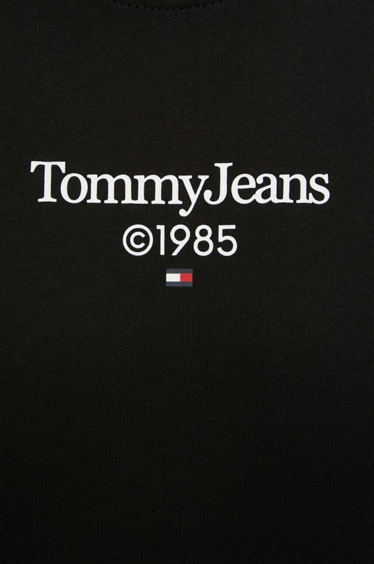 Tommy Jeans t-shirt bawełniany DM0DM18569 czarny