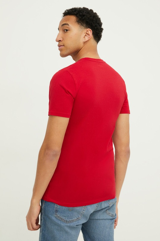 Odzież Hollister Co. t-shirt bawełniany KI324.4043.500 czerwony