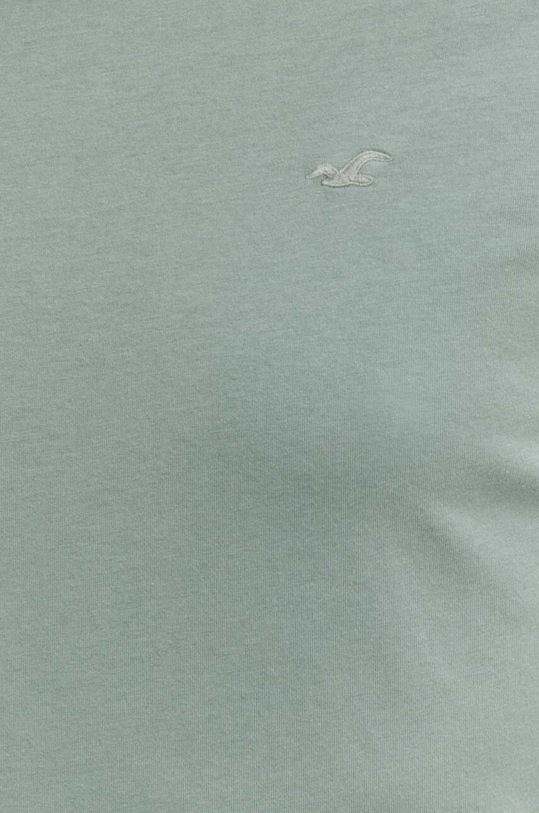 Hollister Co. t-shirt bawełniany KI324.4044.321 turkusowy