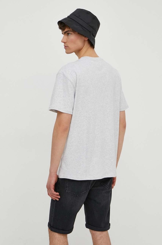 Odzież Tommy Jeans t-shirt bawełniany DM0DM18557 szary