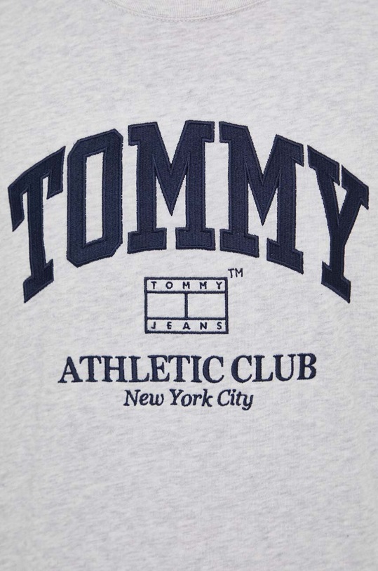 Tommy Jeans t-shirt bawełniany DM0DM18557 szary