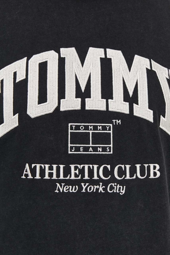 Tommy Jeans t-shirt bawełniany DM0DM18557 czarny