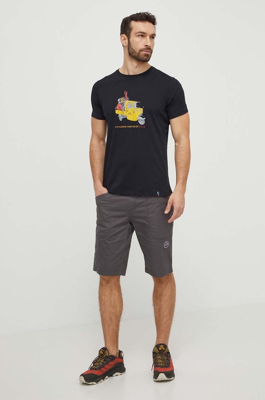 LA Sportiva t-shirt Ape F02999999 czarny SS24