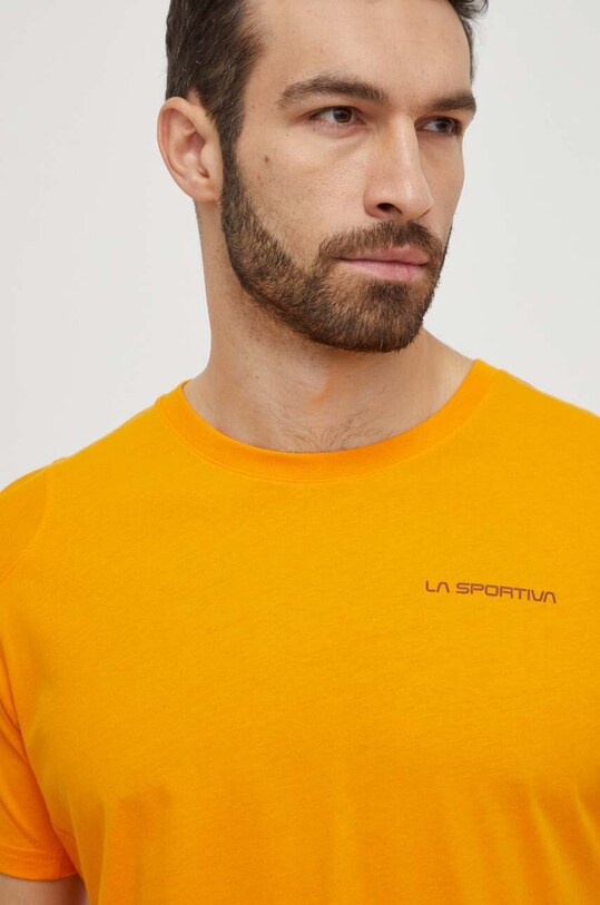Odzież LA Sportiva t-shirt Back Logo F04102102 pomarańczowy