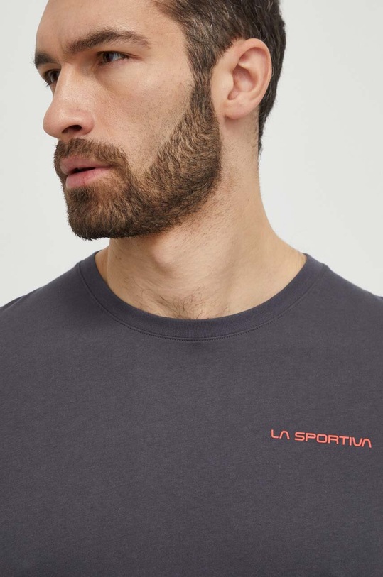 LA Sportiva t-shirt Boulder szary F36900322