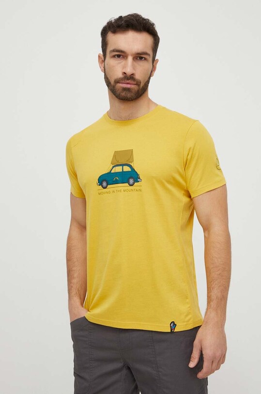 Футболка LA Sportiva Cinquecento бавовна жовтий N55735735
