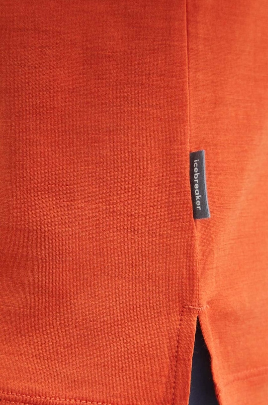 Icebreaker maglietta da sport 125 Cool-Lite Merino Blend Sphere III IB0A56ZMA841 arancione