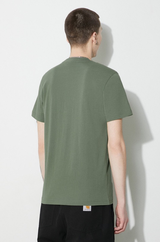 Abbigliamento Napapijri t-shirt in cotone S-Iaato NP0A4HFZGAE1 verde