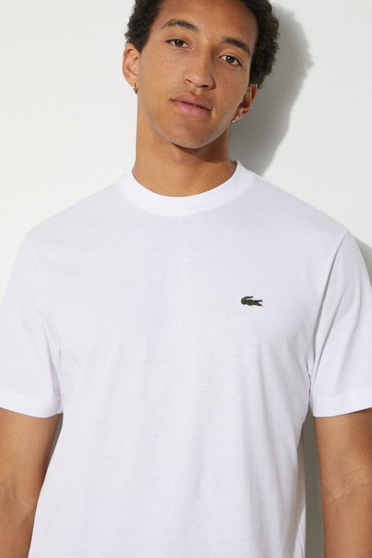 Βαμβακερό μπλουζάκι Lacoste