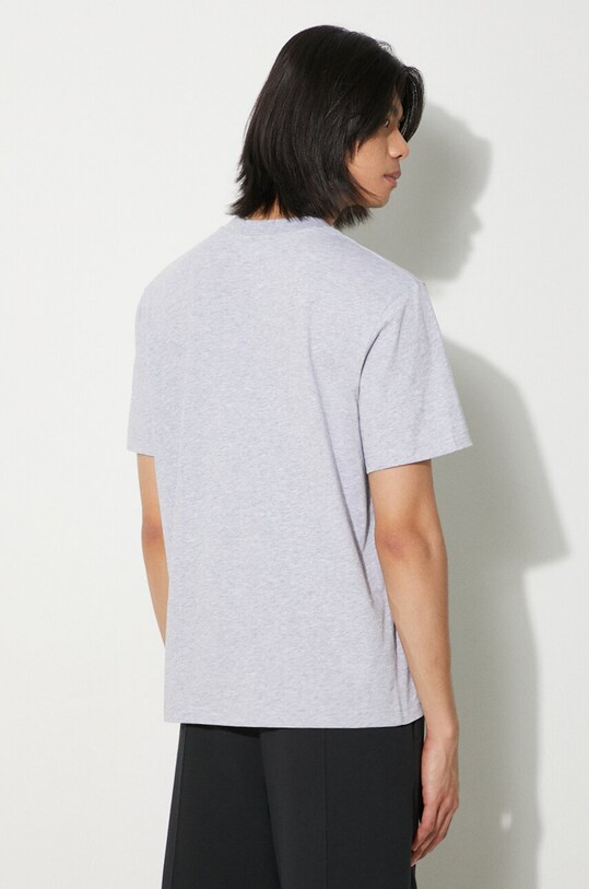 Ρούχα Βαμβακερό μπλουζάκι Lacoste TH7318 γκρί