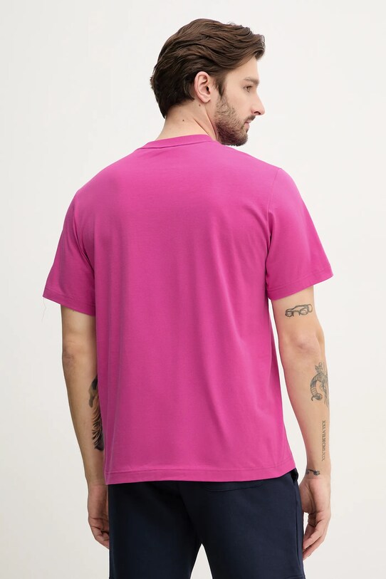Odzież Lacoste t-shirt bawełniany TH7318 różowy