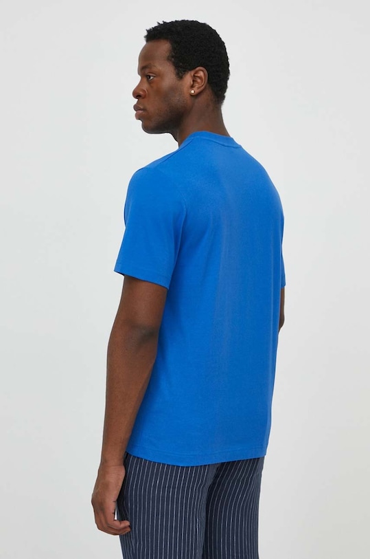 Odzież Lacoste t-shirt bawełniany TH7318 niebieski