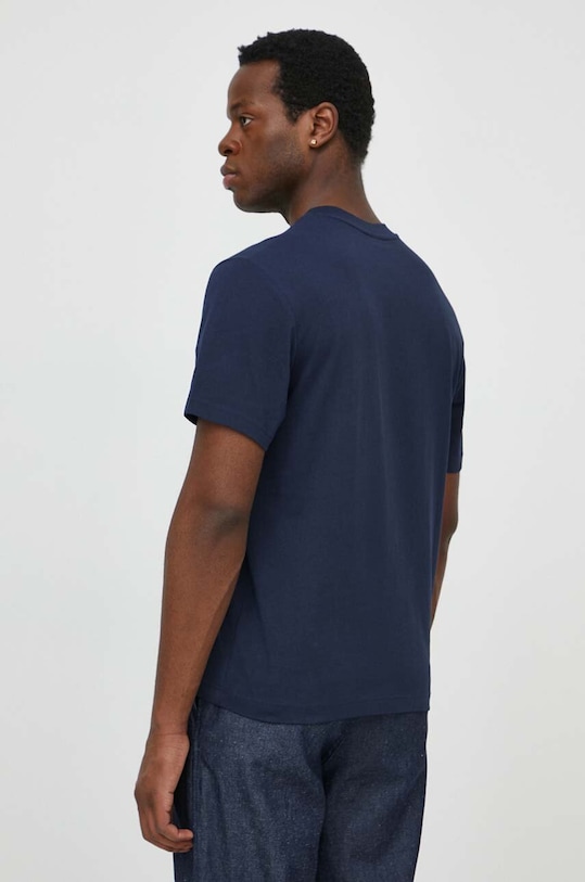 Odzież Lacoste t-shirt bawełniany TH7318 granatowy