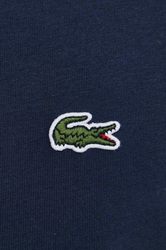 Бавовняна футболка Lacoste TH7318 темно-синій