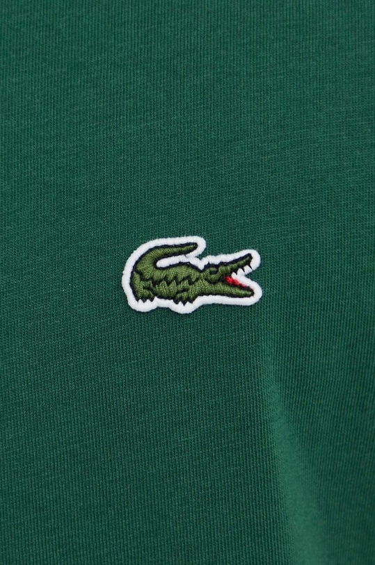 Bavlnené tričko Lacoste TH7318 zelená