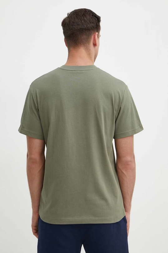 Odzież Lacoste t-shirt bawełniany TH7318 zielony