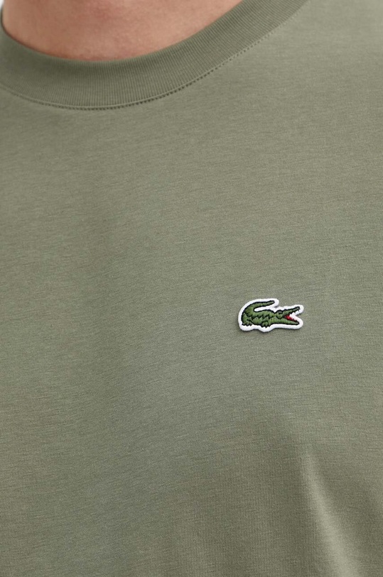 Lacoste t-shirt bawełniany TH7318 zielony