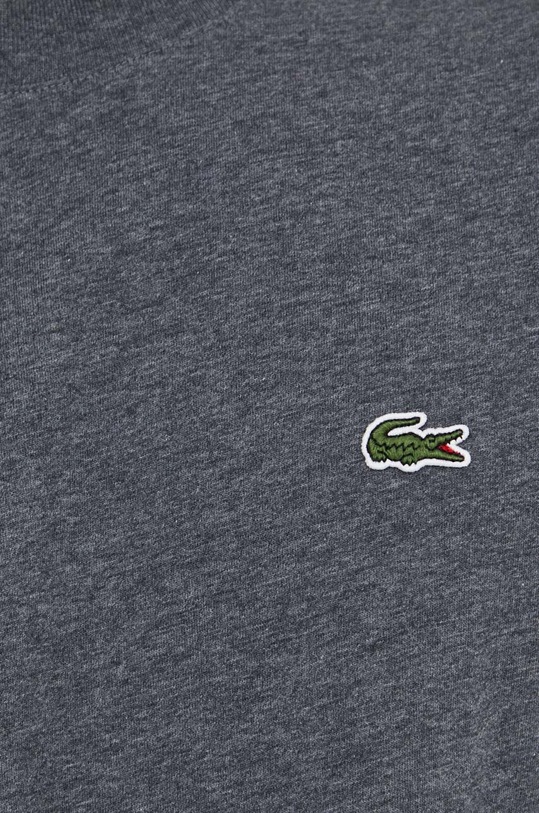Bavlnené tričko Lacoste TH7318 sivá