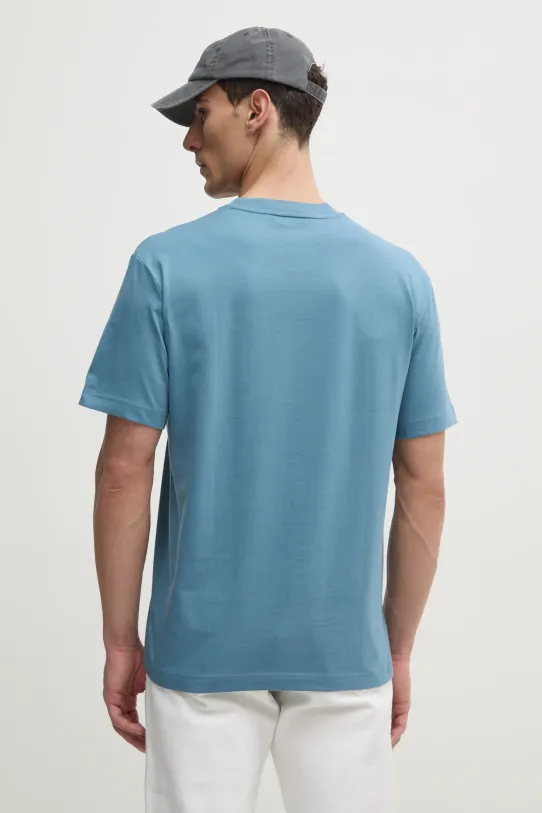 Abbigliamento Lacoste t-shirt in cotone TH7318 blu