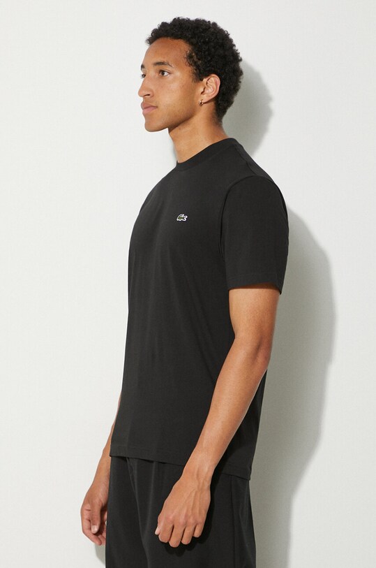 Lacoste cotton t-shirt black TH7318