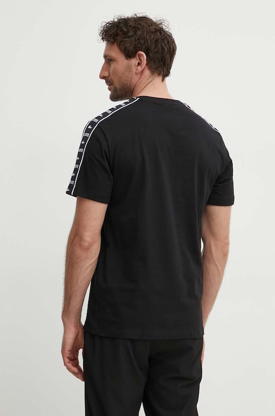Oblečení Bavlněné tričko Lacoste TH7404 černá