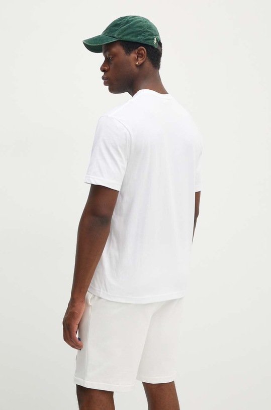 Oblečenie Bavlnené tričko Lacoste TH7411 biela