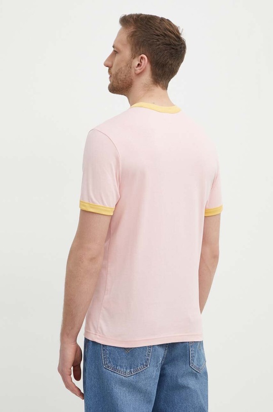 Odzież Lacoste t-shirt bawełniany TH7531 różowy