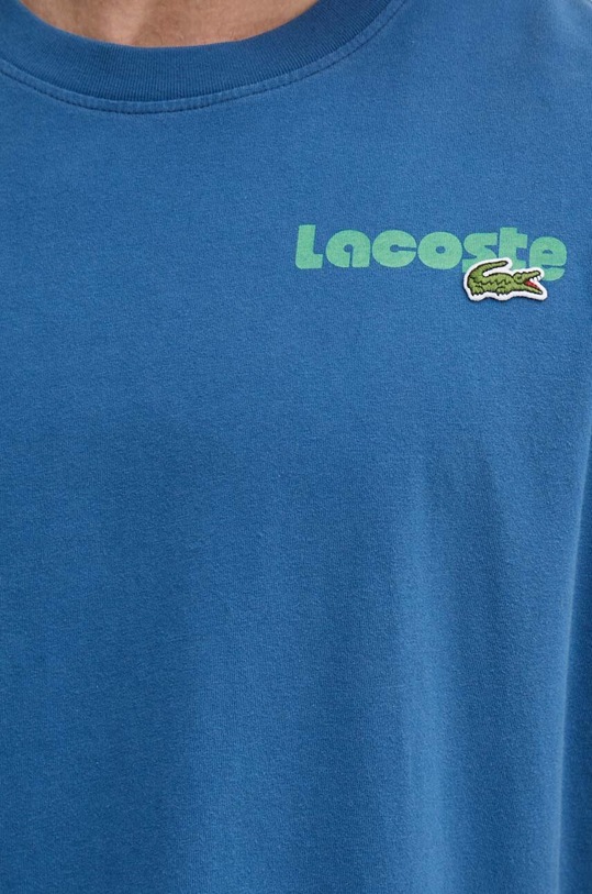 Lacoste t-shirt in cotone TH7544 blu